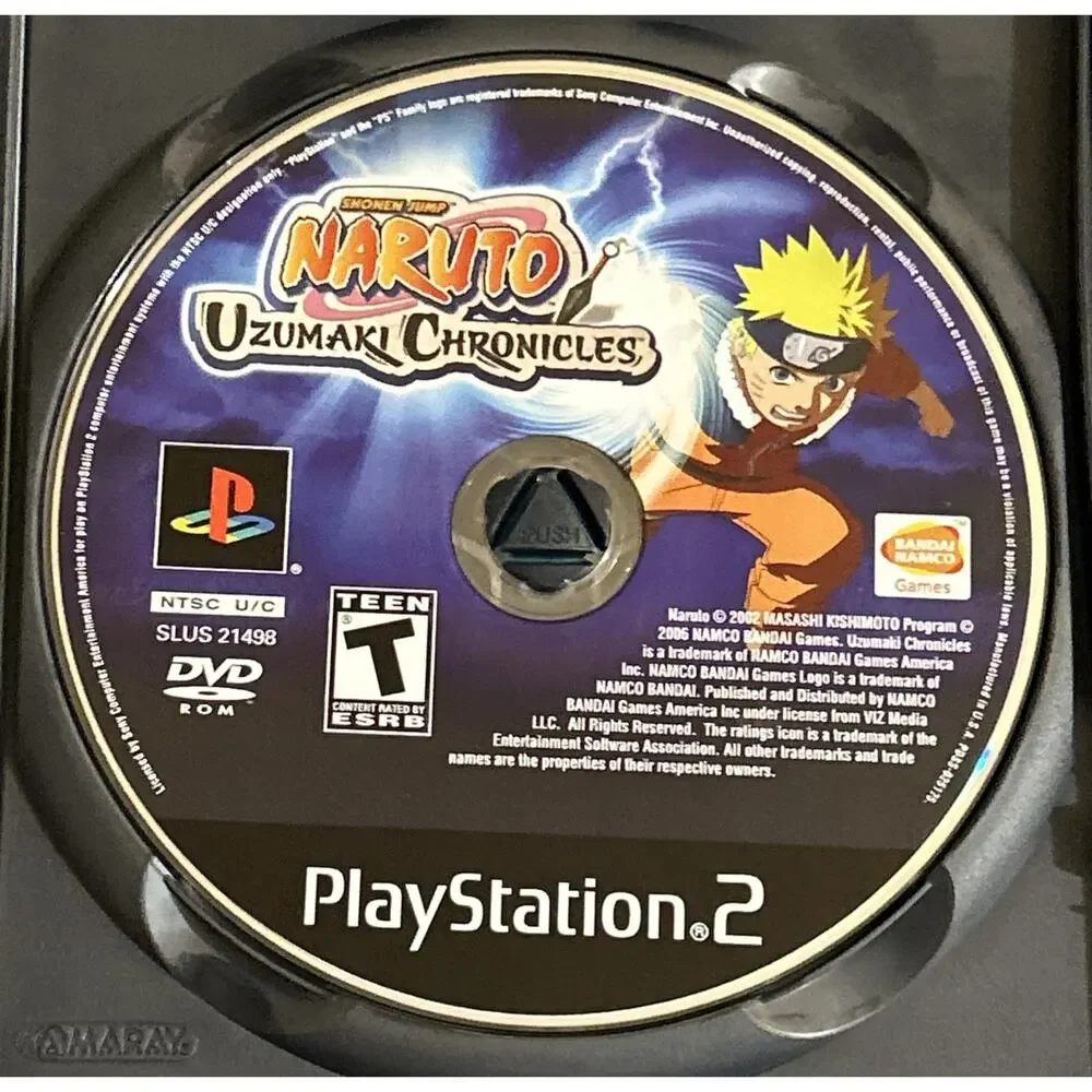Naruto Uzumaki Chronicles Sony PlayStation 2 PS2 2006 CIB Tested & Working